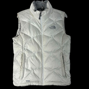 The North Face Women's Cream Quilted Vest